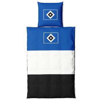 Hamburger SV HSV Bettwäsche "Blockstreifen" 135x200cm